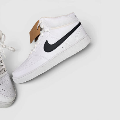 Nike Court Vision Mid Next Nature — buty sportowe męskie nowe rozmiar 46, boczny profil, prawa strona