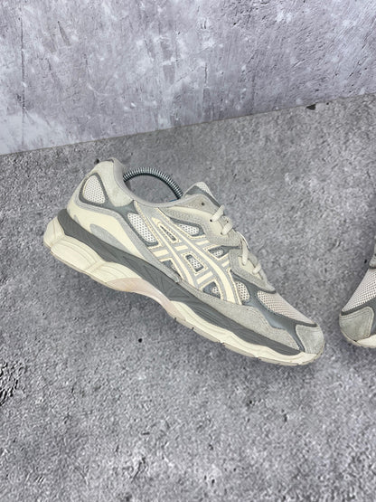 ASICS GEL-NYC Cream Oyster Grey - buty sportowe, zewnętrzny panel lewego buta