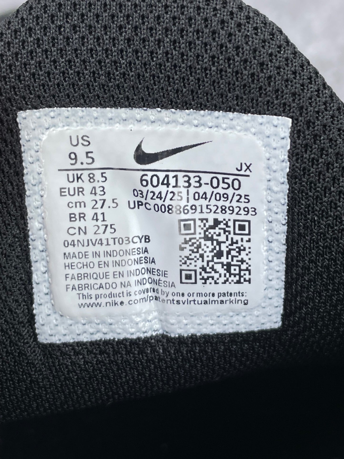 Nike Air Max Plus Triple Black - buty sportowe, opcjonalne zdjęcie 2