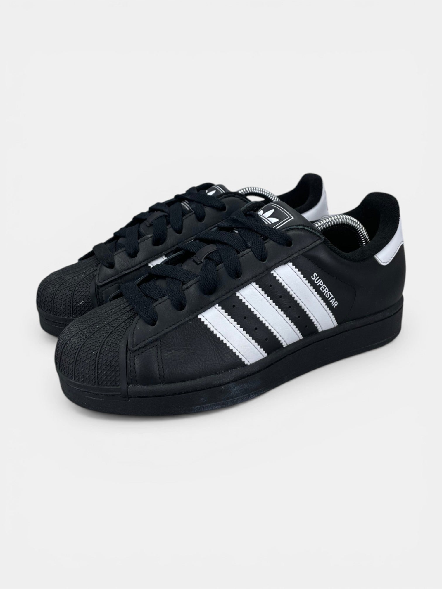 adidas Superstar II Black White - buty sportowe, widok z boku