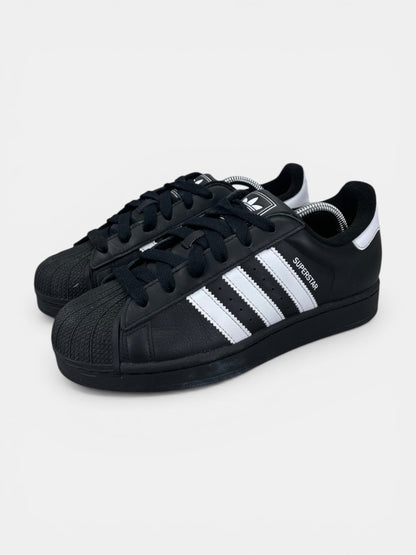 adidas Superstar II Black White - buty sportowe, widok z boku