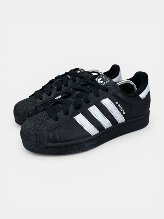 adidas Superstar II Black White - buty sportowe, widok z boku