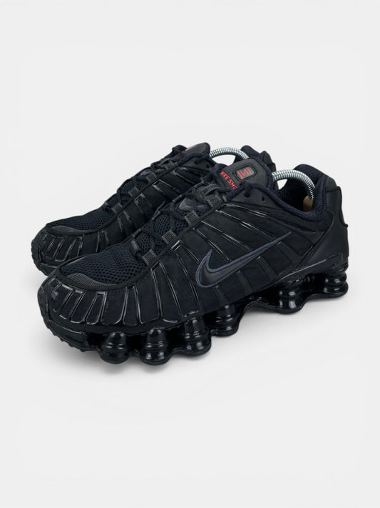 Nike Shox TL Metallic Hematite - buty sportowe, widok z boku