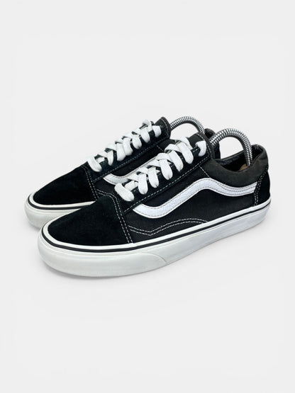 Vans Old Skool Black White - buty sportowe, widok z boku