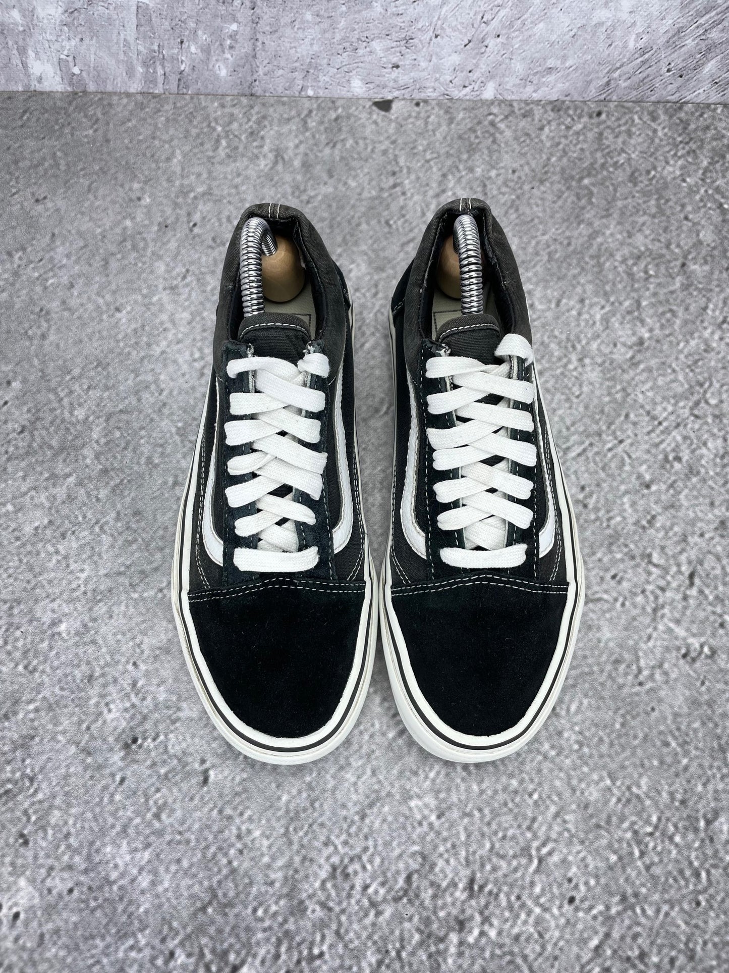 Vans Old Skool Black White - buty sportowe, widok z góry