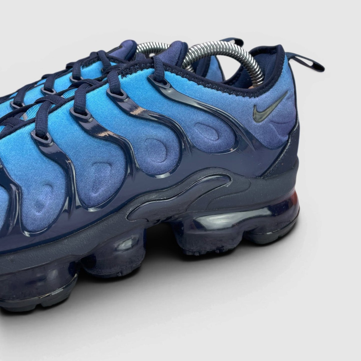 Nike Air Vapormax Plus Photo Blue — buty sportowe męskie w bardzo dobrym stanie rozmiar 42, detal