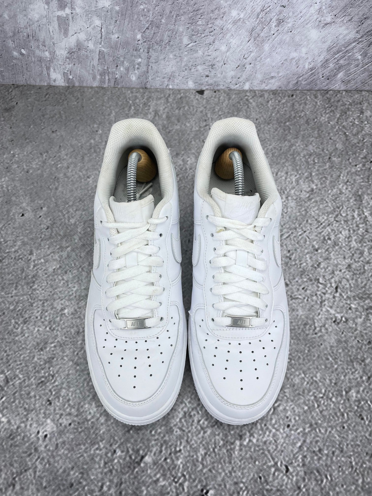 Nike Air Force 1 '07 Triple White - buty sportowe, widok z góry