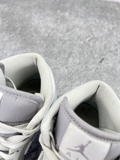 Jordan Air Jordan 1 Mid Photon Dust - buty sportowe, zapiętki butów