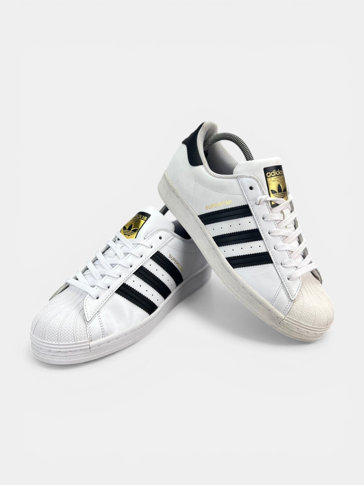 Adidas Superstar White/Black - buty sportowe, boczny profil