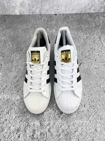 Adidas Superstar White/Black - buty sportowe, widok z góry