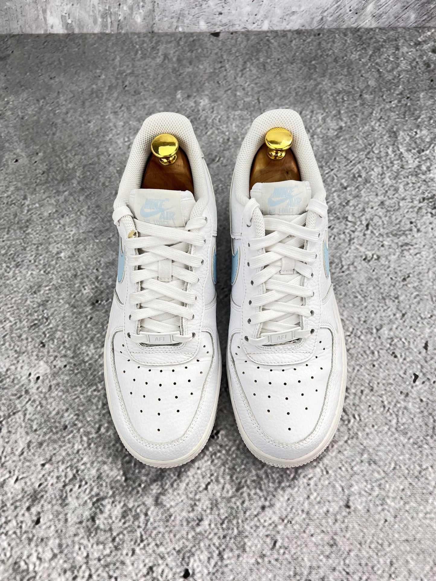 Nike Air Force 1 '07 Light Armory Blue - buty sportowe, widok z góry