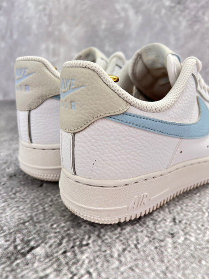 Nike Air Force 1 '07 Light Armory Blue - buty sportowe, widok z tyłu