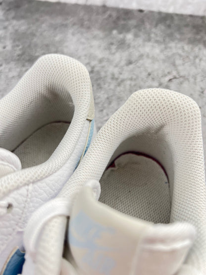 Nike Air Force 1 '07 Light Armory Blue - buty sportowe, zapiętki butów