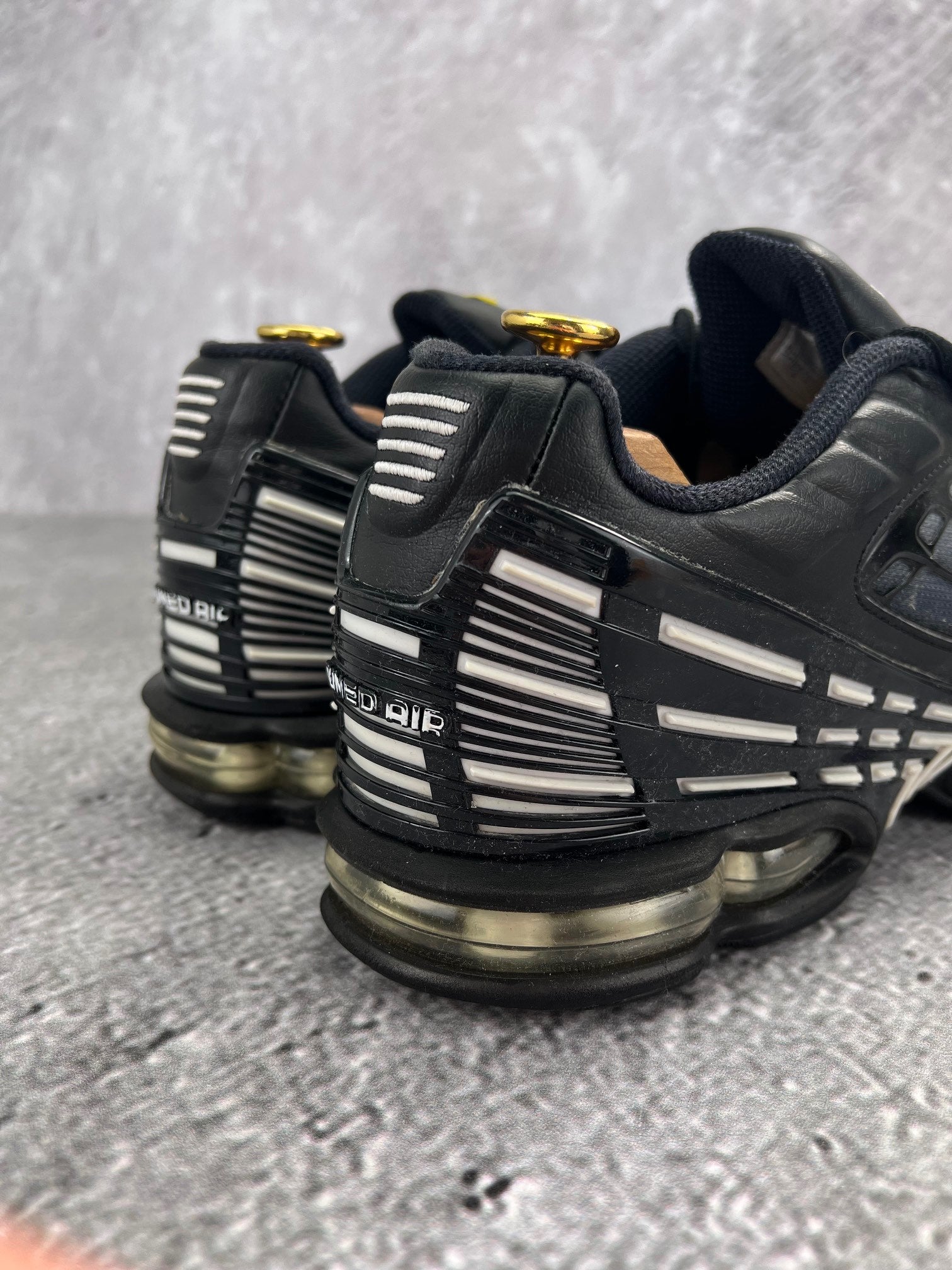 Nike Air Max Plus 3 Black White - buty sportowe, widok z tyłu