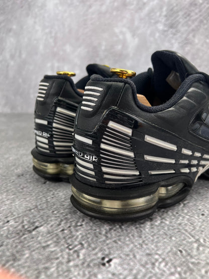 Nike Air Max Plus 3 Black White - buty sportowe, widok z tyłu