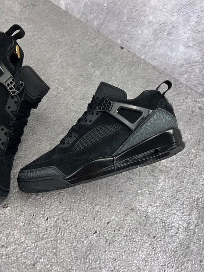 Jordan Spizike Low Black Cat - buty sportowe, zewnętrzny panel lewego buta