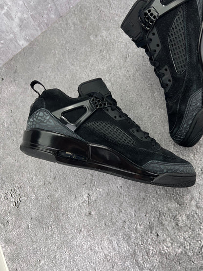 Jordan Spizike Low Black Cat - buty sportowe, wewnętrzny panel lewego buta