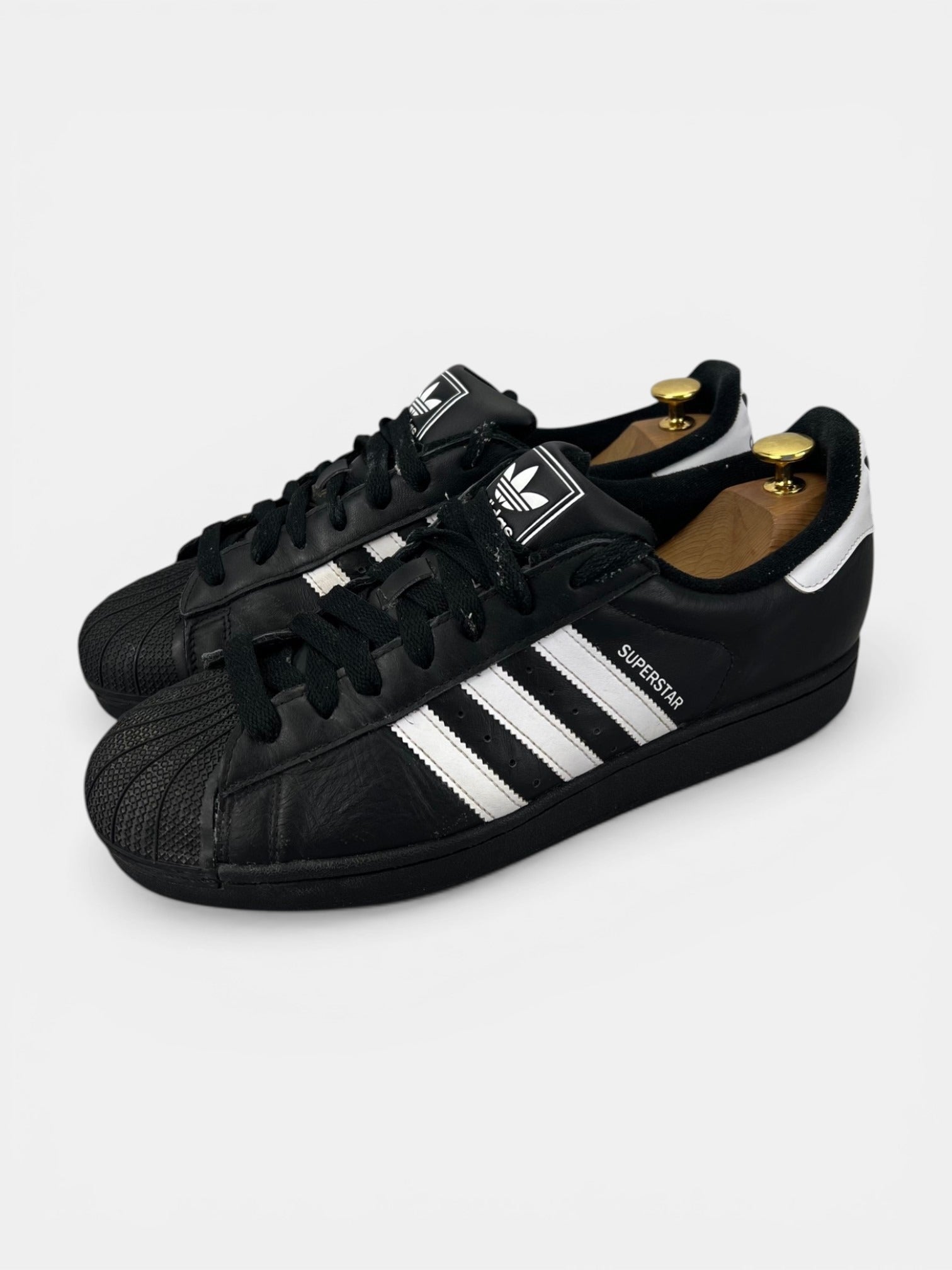 adidas Superstar II Black White - buty sportowe, widok z boku