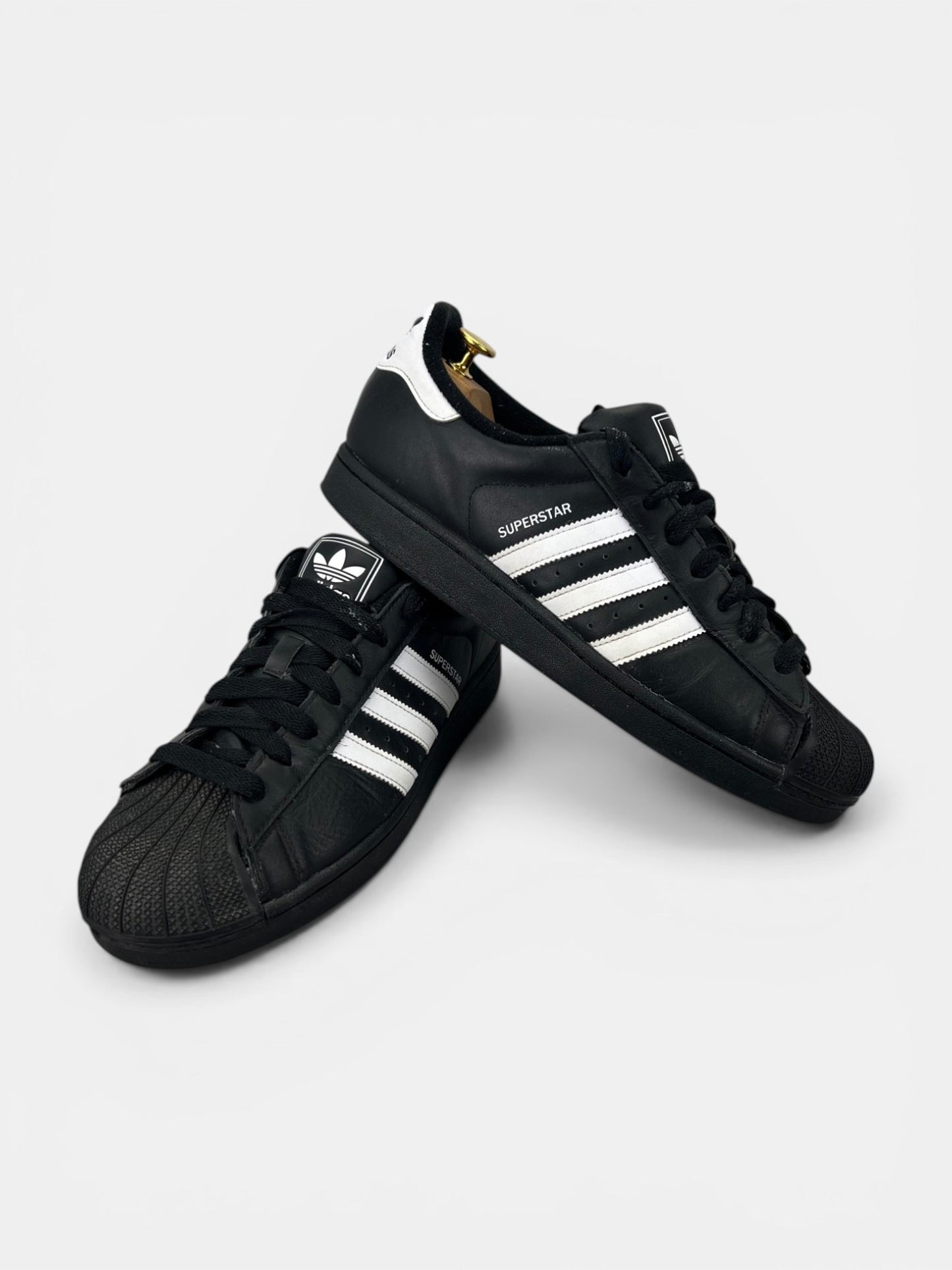 adidas Superstar II Black White - buty sportowe, boczny profil