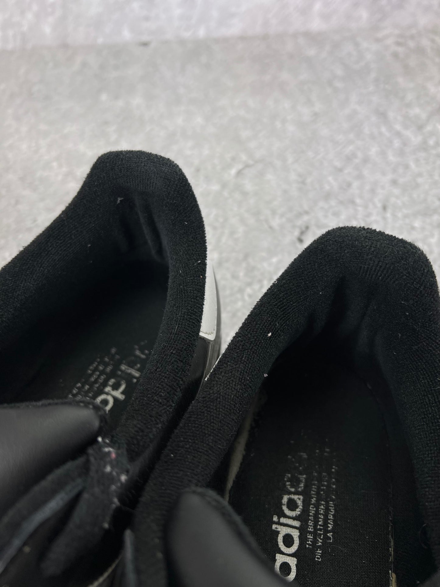 adidas Superstar II Black White - buty sportowe, zapiętki butów