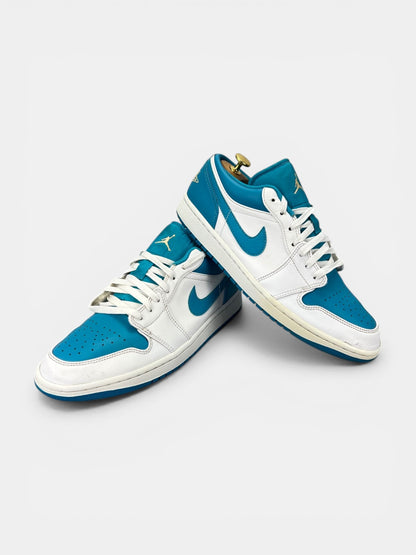 Jordan Air Jordan 1 Low Aquatone - buty sportowe, boczny profil