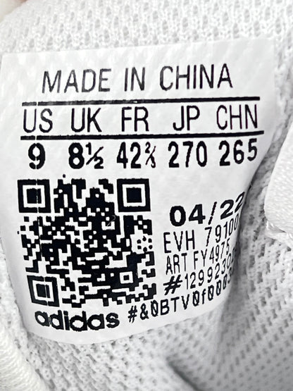 Adidas Forum Mid Triple White - buty sportowe, metka
