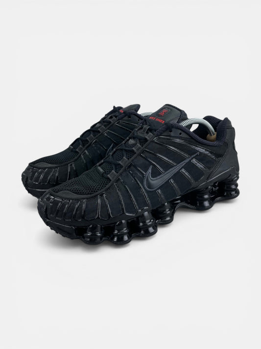 Nike Shox TL Metallic Hematite - buty sportowe, widok z boku