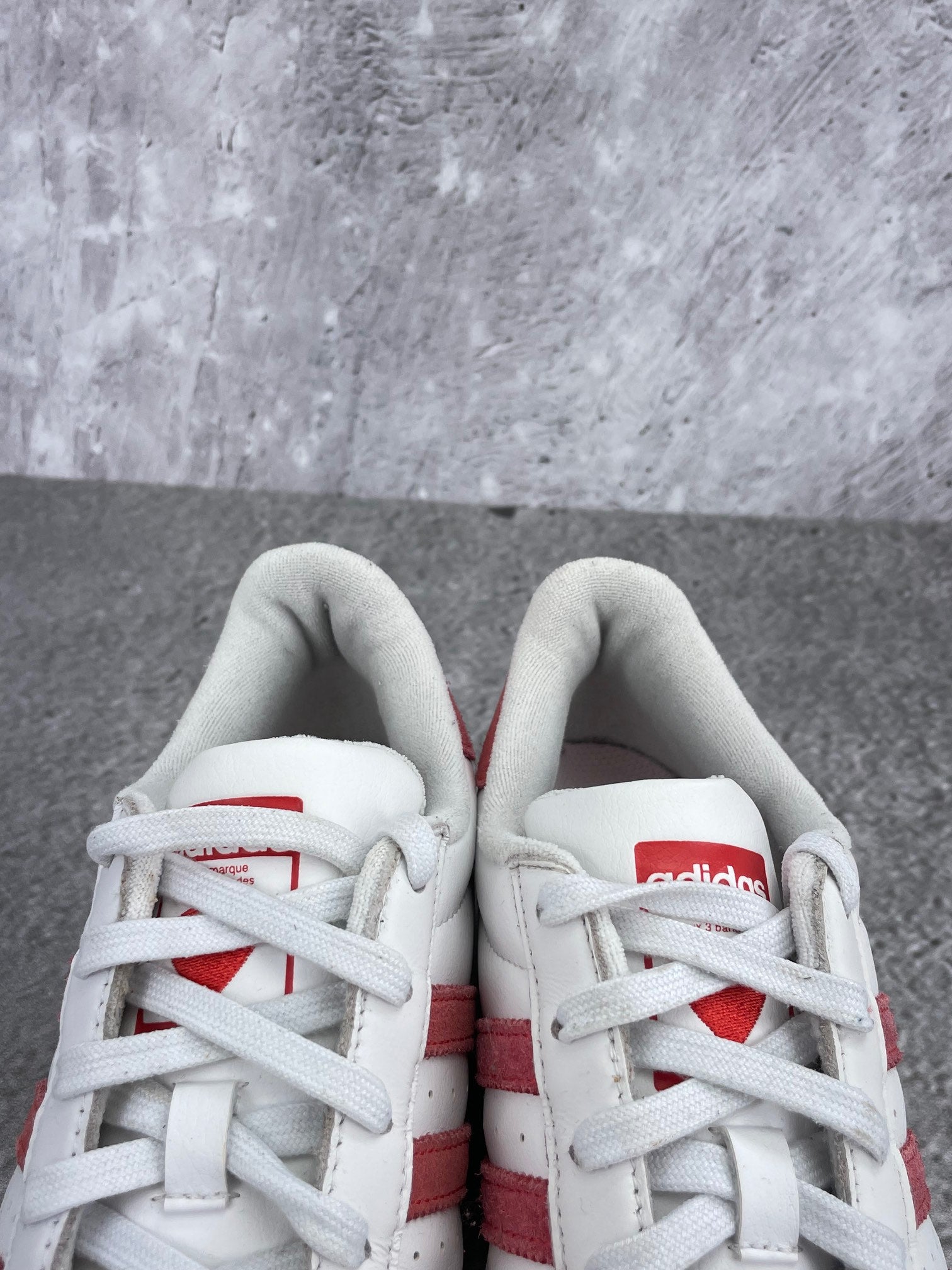 Adidas Superstar Valentine’s Day - buty sportowe, zapiętki butów