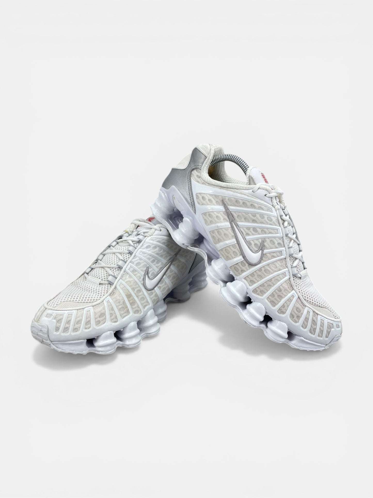 Nike Shox TL White - buty sportowe, boczny profil