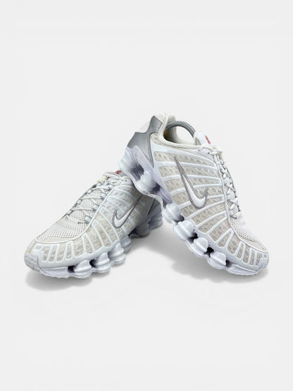 Nike Shox TL White - buty sportowe, boczny profil