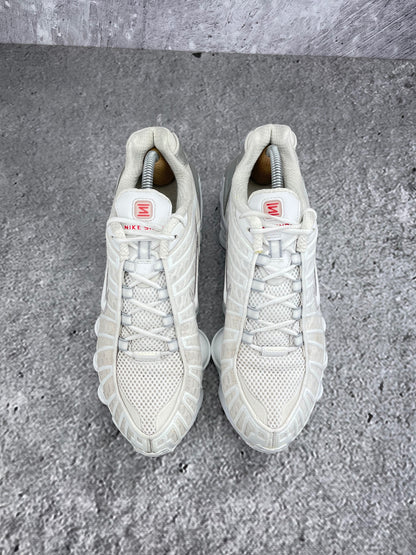 Nike Shox TL White - buty sportowe, widok z góry