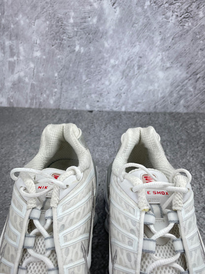 Nike Shox TL White - buty sportowe, zapiętki butów