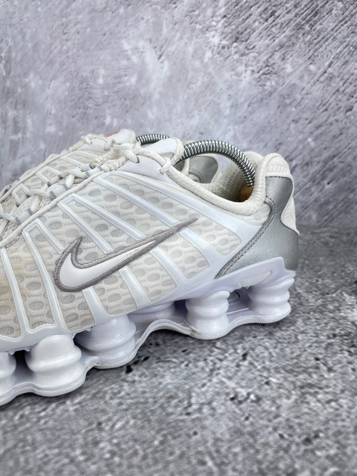 Nike Shox TL White - buty sportowe, opcjonalne zdjęcie 1