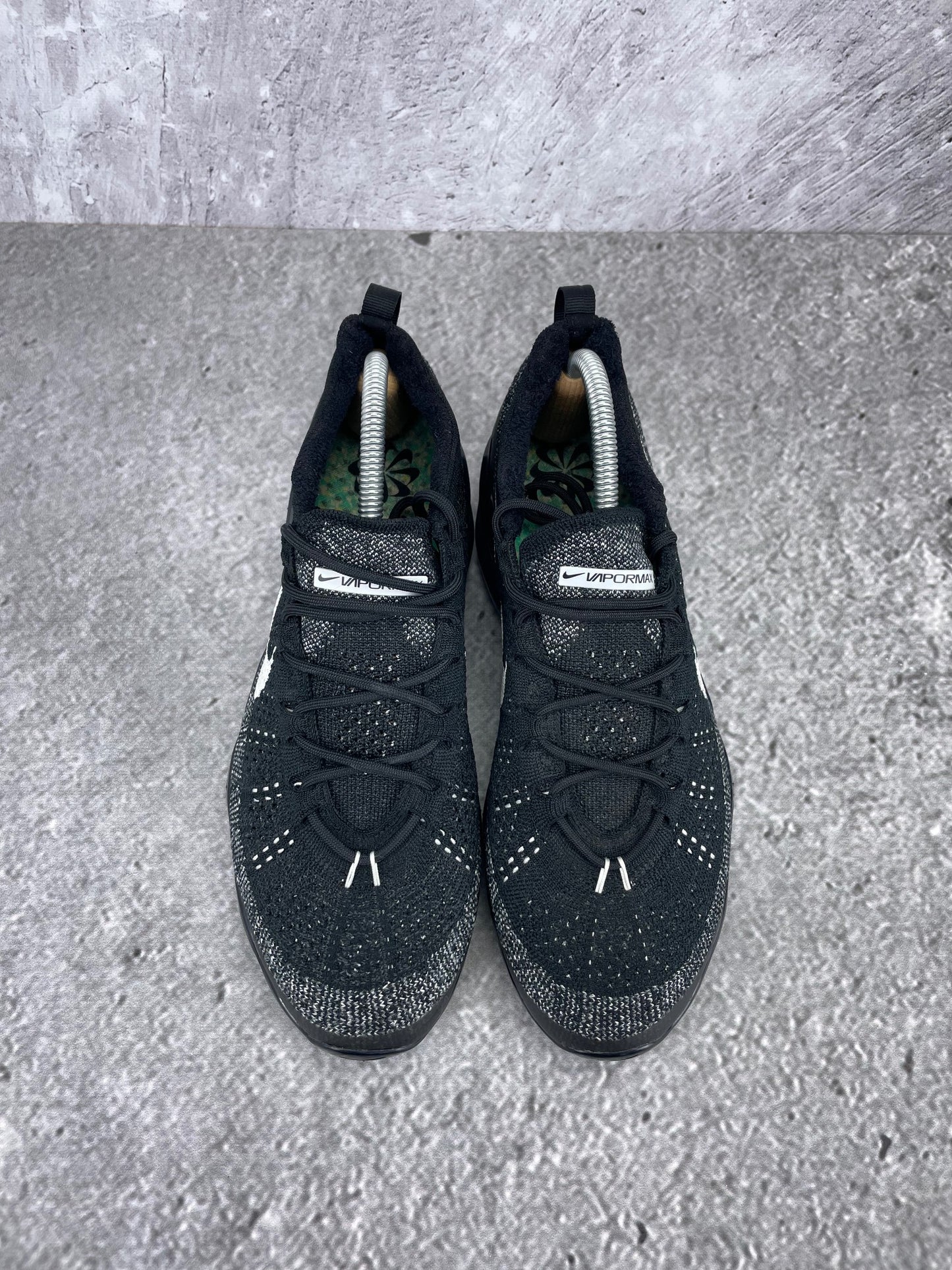 Nike Air VaporMax 2023 Flyknit Oreo - buty sportowe, wewnętrzny panel prawego buta