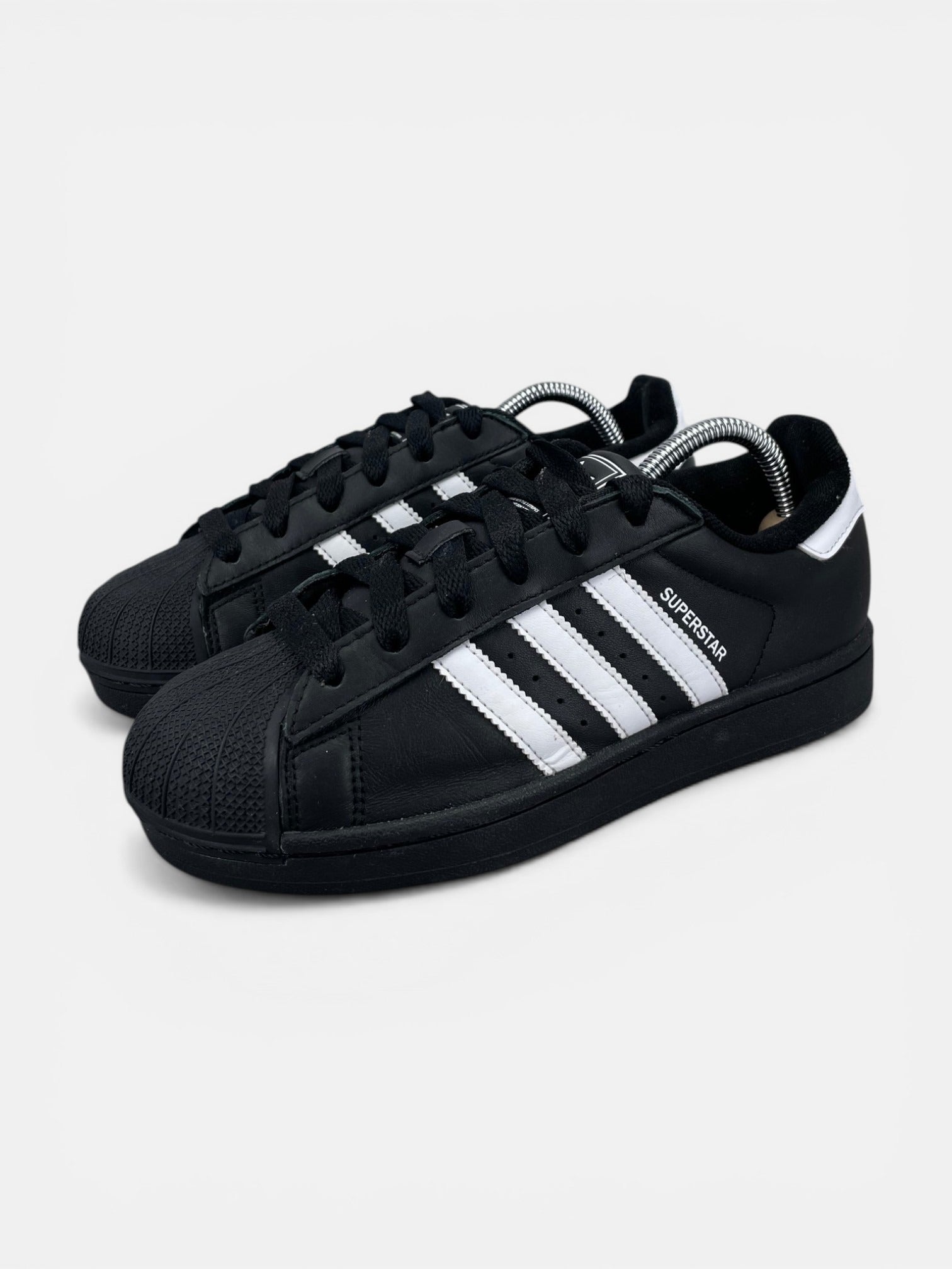 adidas Superstar II Black White - buty sportowe, widok z boku