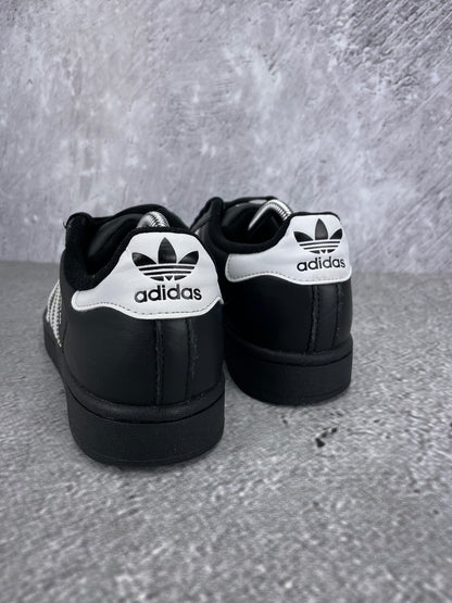 adidas Superstar II Black White - buty sportowe, widok z tyłu