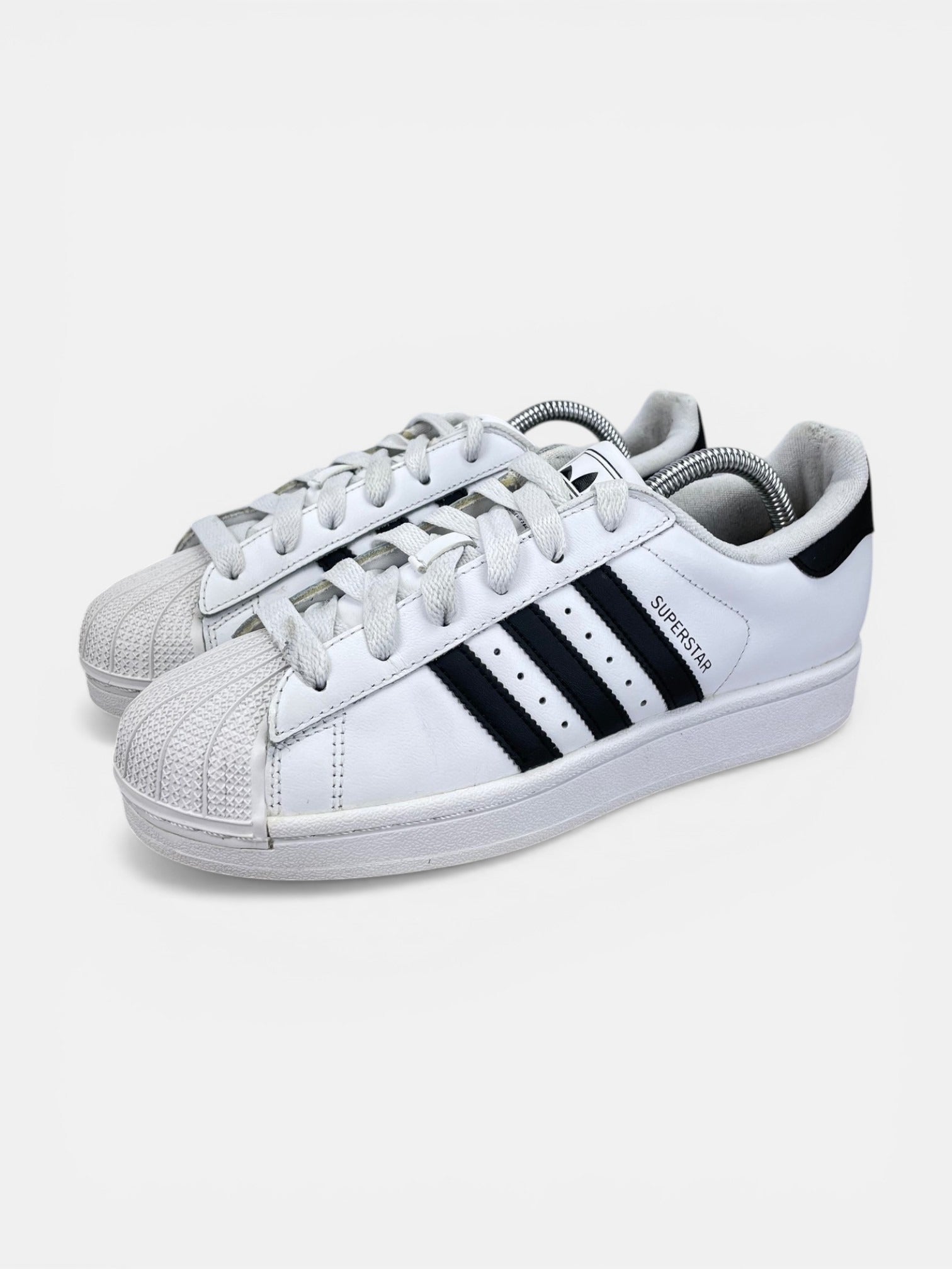 Adidas Superstar II Cloud White Black - buty sportowe, widok z boku