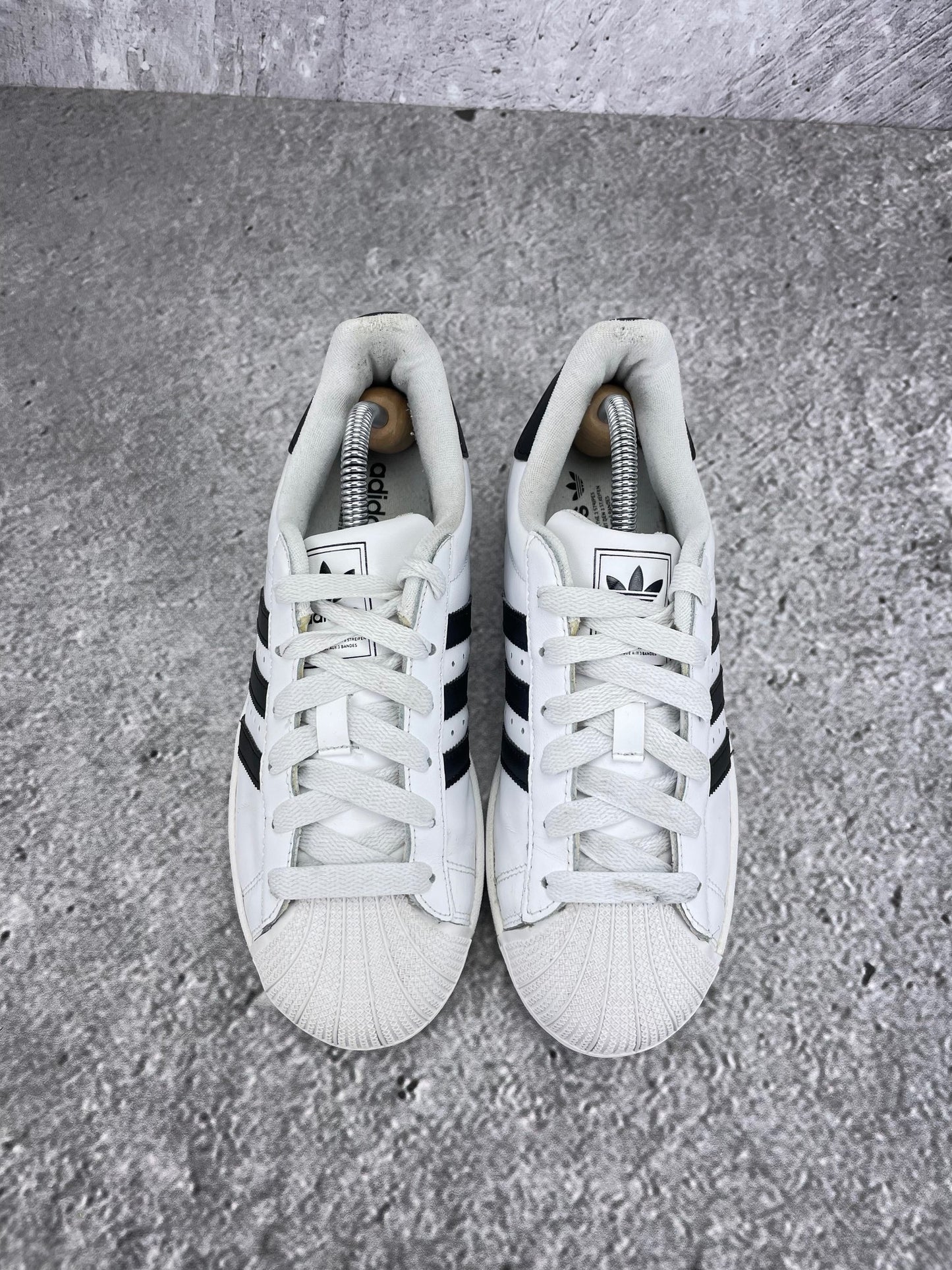 Adidas Superstar II Cloud White Black - buty sportowe, widok z góry