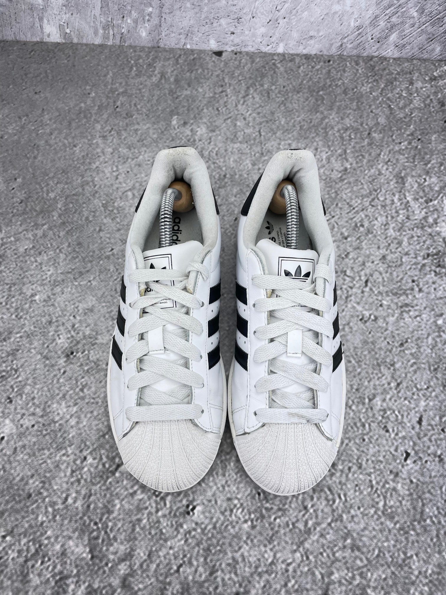 Adidas Superstar II Cloud White Black - buty sportowe, widok z góry