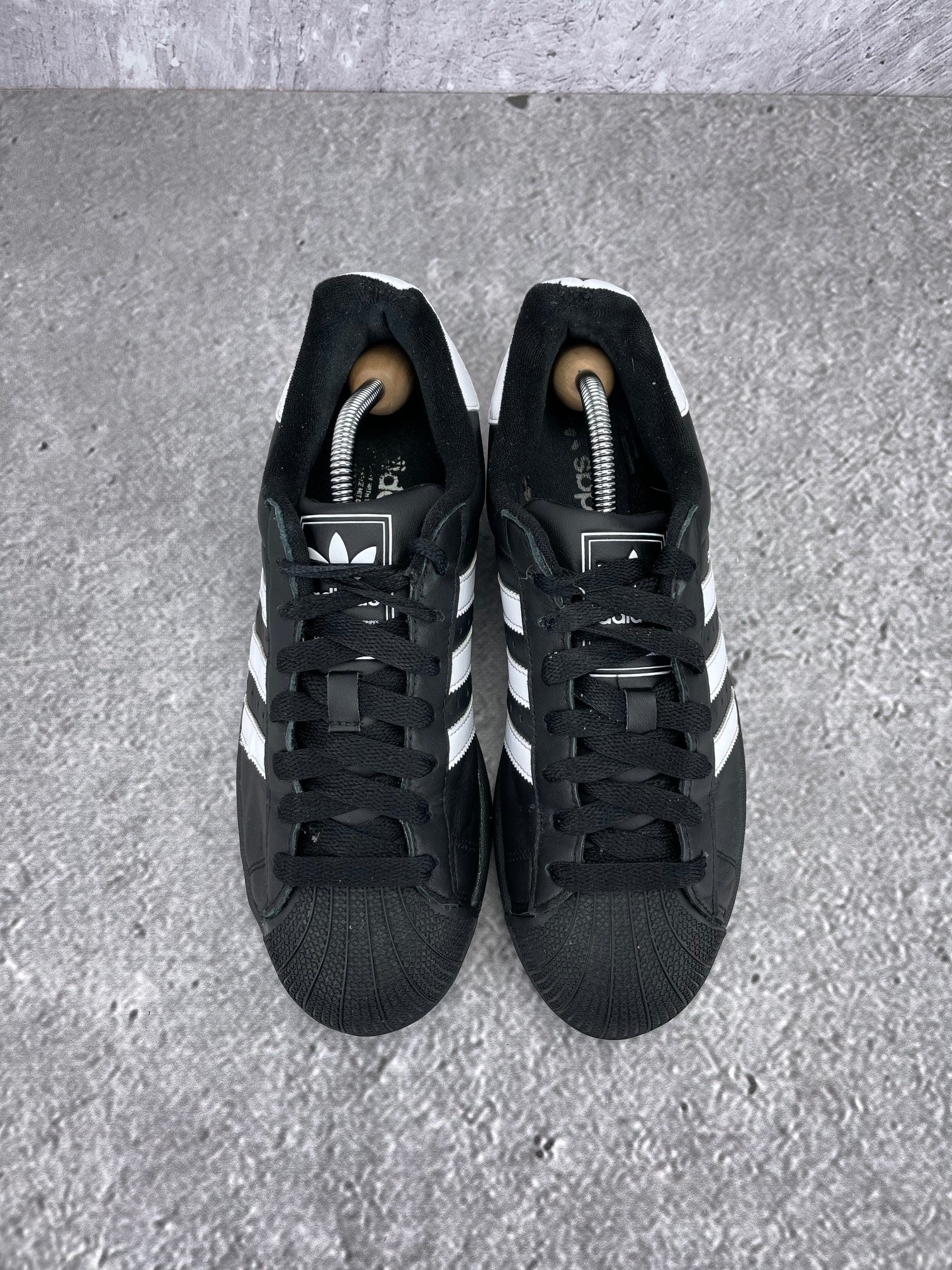 adidas Superstar II Black White - buty sportowe, widok z góry