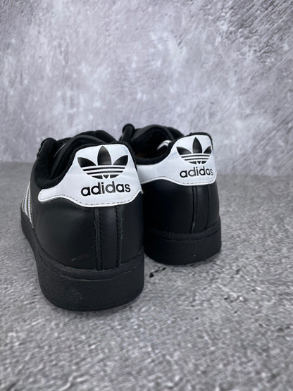 adidas Superstar II Black White - buty sportowe, widok z tyłu