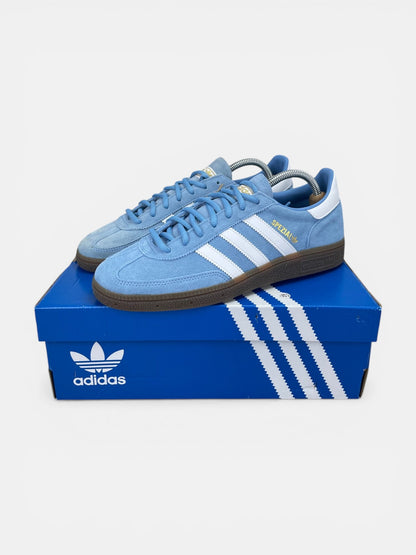 Adidas Handball Spezial Light Blue - buty sportowe, widok z boku