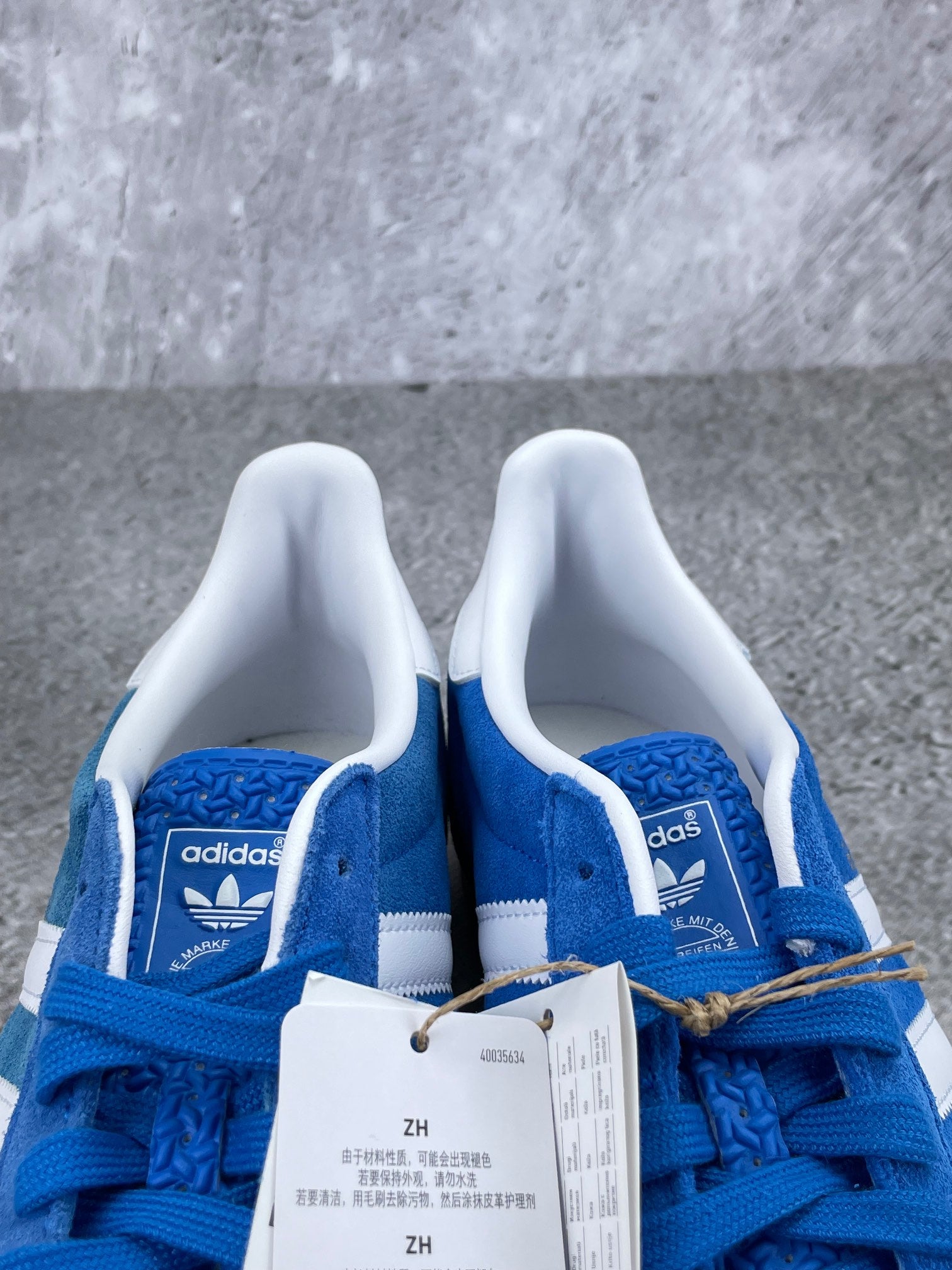 Adidas Gazelle None - buty sportowe, zapiętki butów