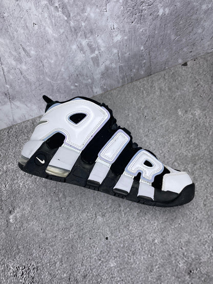 Nike Air More Uptempo GS Cobalt Bliss - buty sportowe, wewnętrzny panel lewego buta