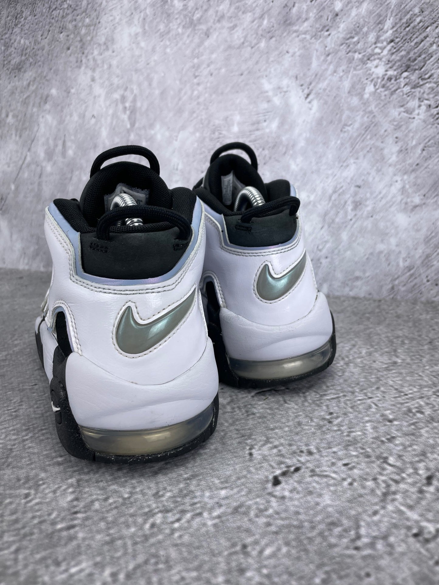Nike Air More Uptempo GS Cobalt Bliss - buty sportowe, widok z tyłu