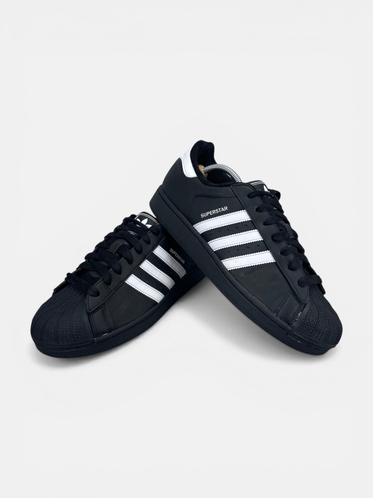 adidas Superstar II Black White - buty sportowe, boczny profil