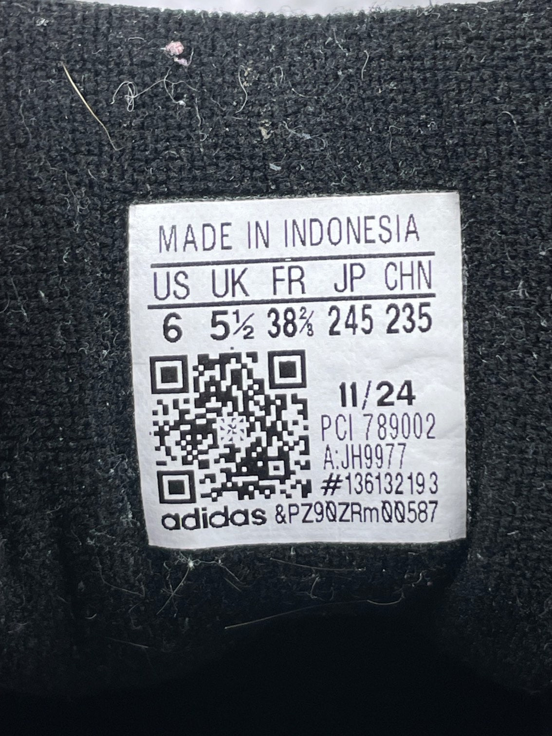 adidas Superstar II JH9977 - buty sportowe, metka