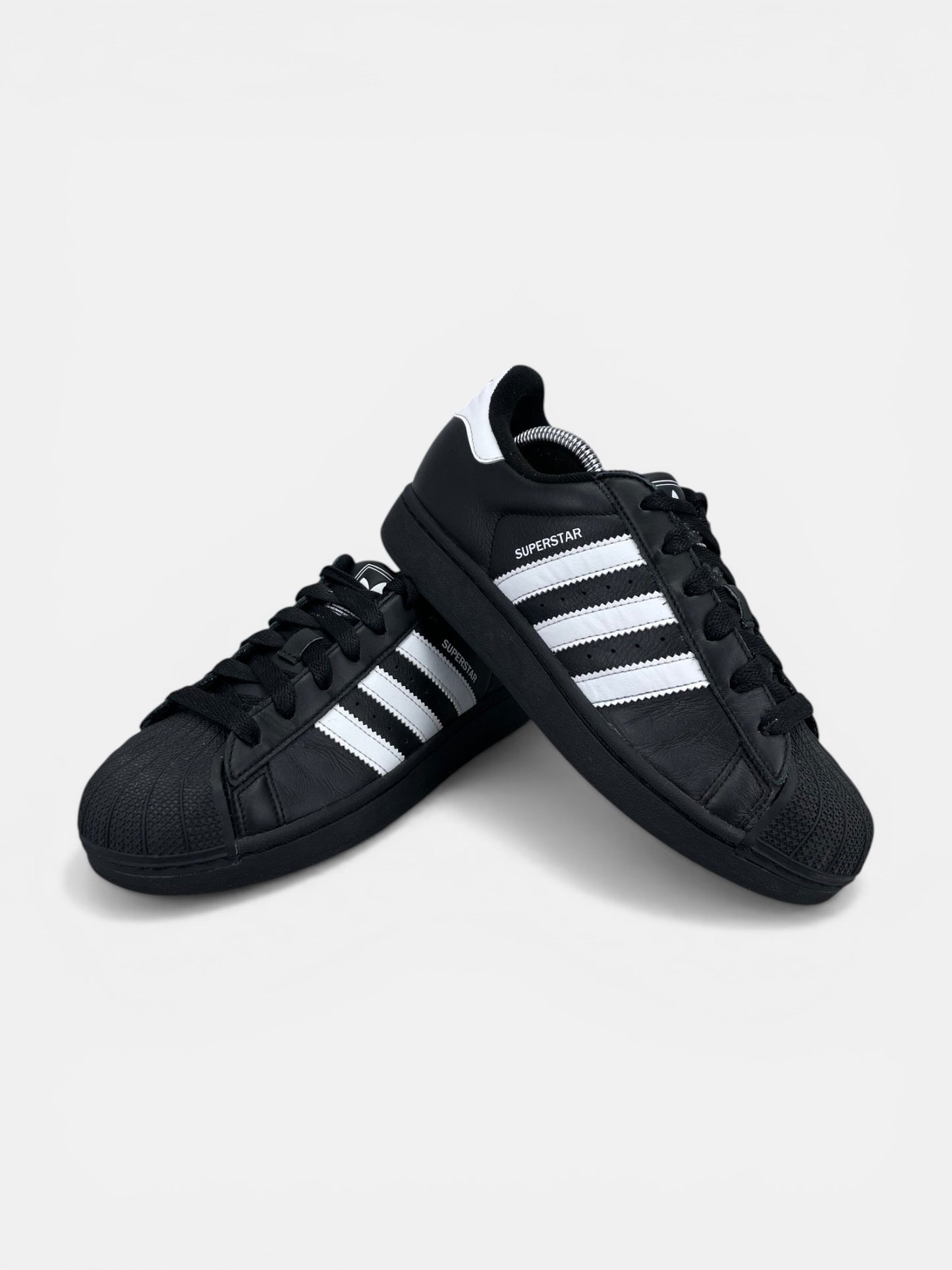 adidas Superstar II Black White - buty sportowe, boczny profil