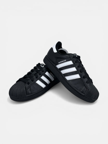 adidas Superstar II Black White - buty sportowe, boczny profil
