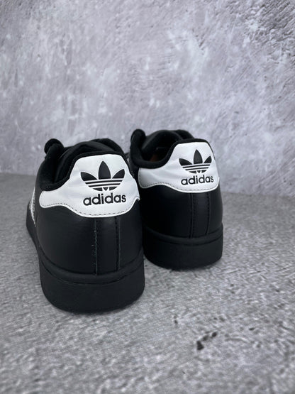 adidas Superstar II Black White - buty sportowe, widok z tyłu